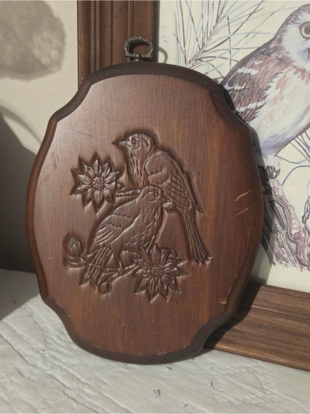 Vintage Wooden Wall Hanging
